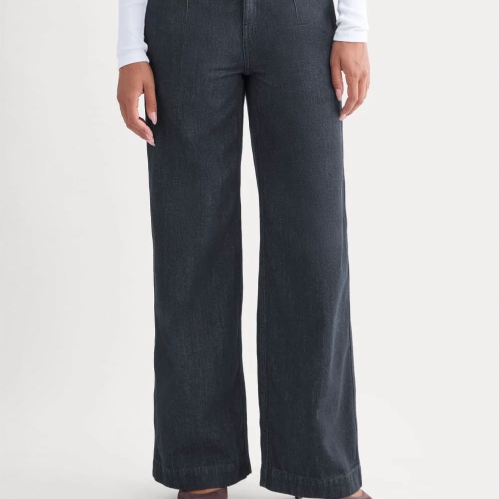 Everlane Wide Leg High-Rise Jeans